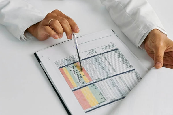 a doctor explaining what does genetic testing show