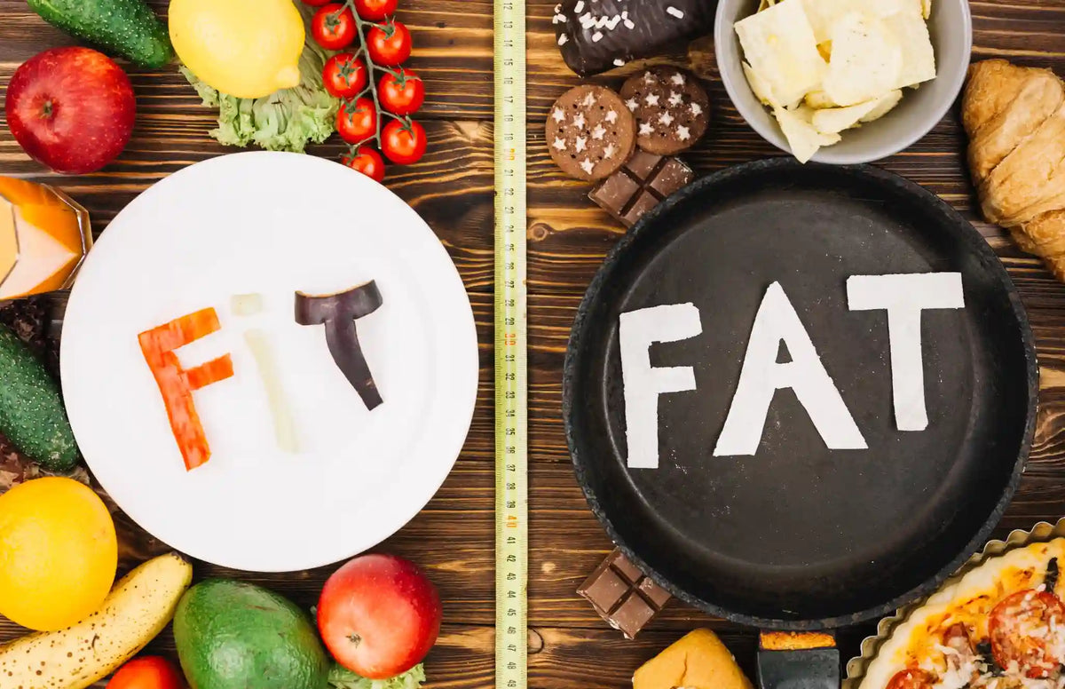 Image of Mediterranean diet foods promoting fat balance.