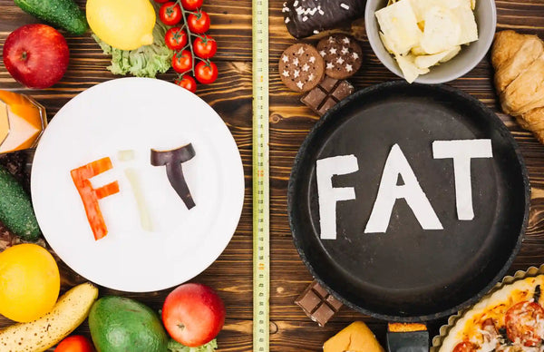Image of Mediterranean diet foods promoting fat balance.