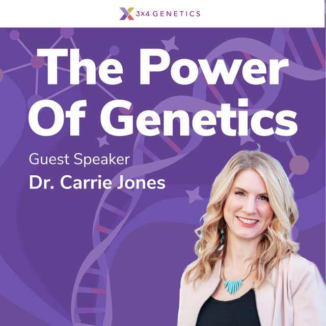 The Power Of Genetics - Guest Speaker Dr. Carrie Jones
