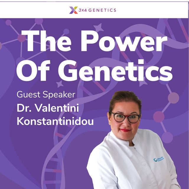 Nutrition and Genetics: Dr. Valentini Konstantinidou’s Journey to Bring Practical Genetic Knowledge to the Public